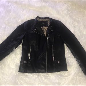 Leather Biker Jacket